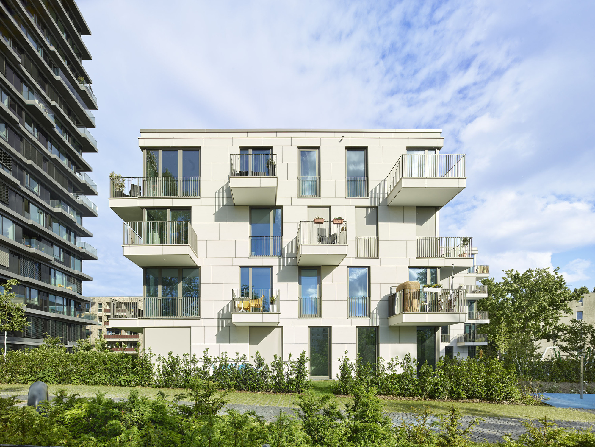 Oasis 住宅塔楼丨德国柏林丨Tchoban Voss Architekten-21