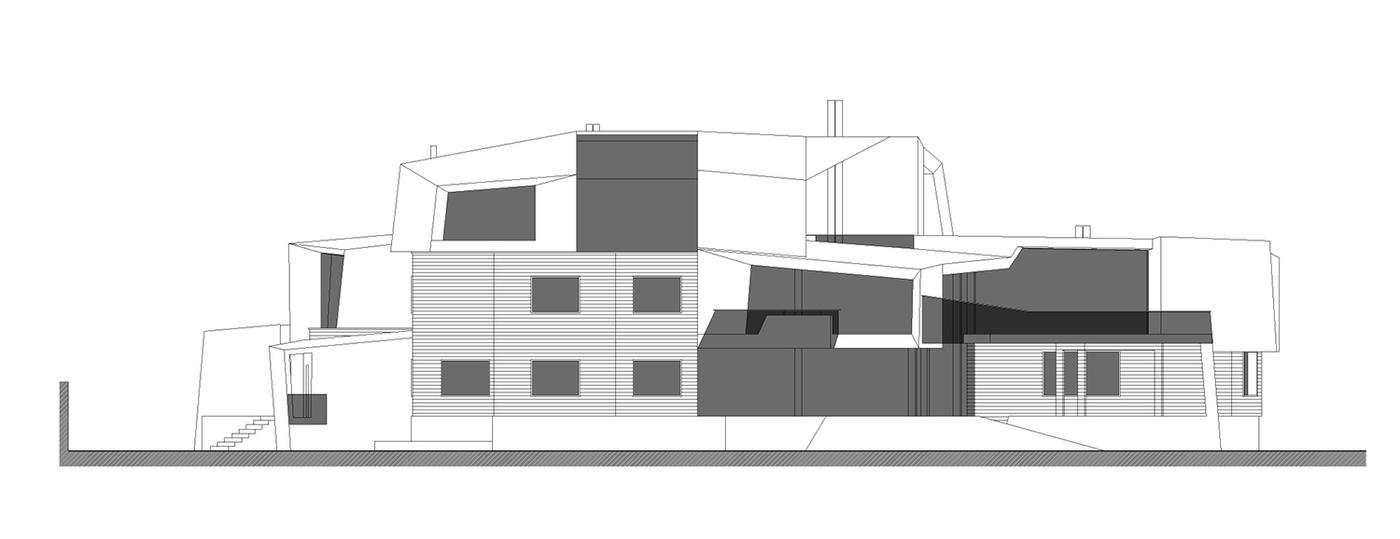莫斯科 Setun River House 别墅翻新，打造自然与现代化的和谐空间-49