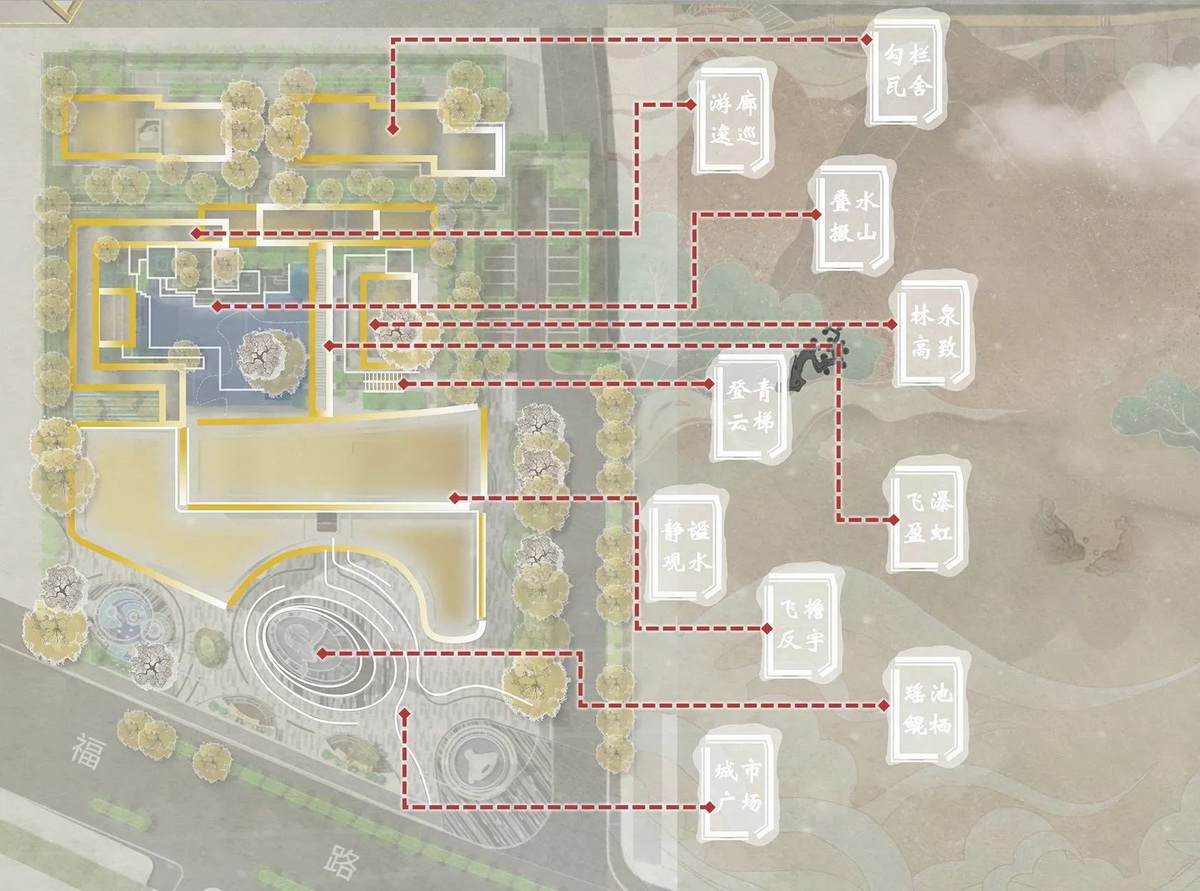 苏州中建·虹溪璟庭售楼处丨中国苏州丨上海中房建筑设计有限公司-50