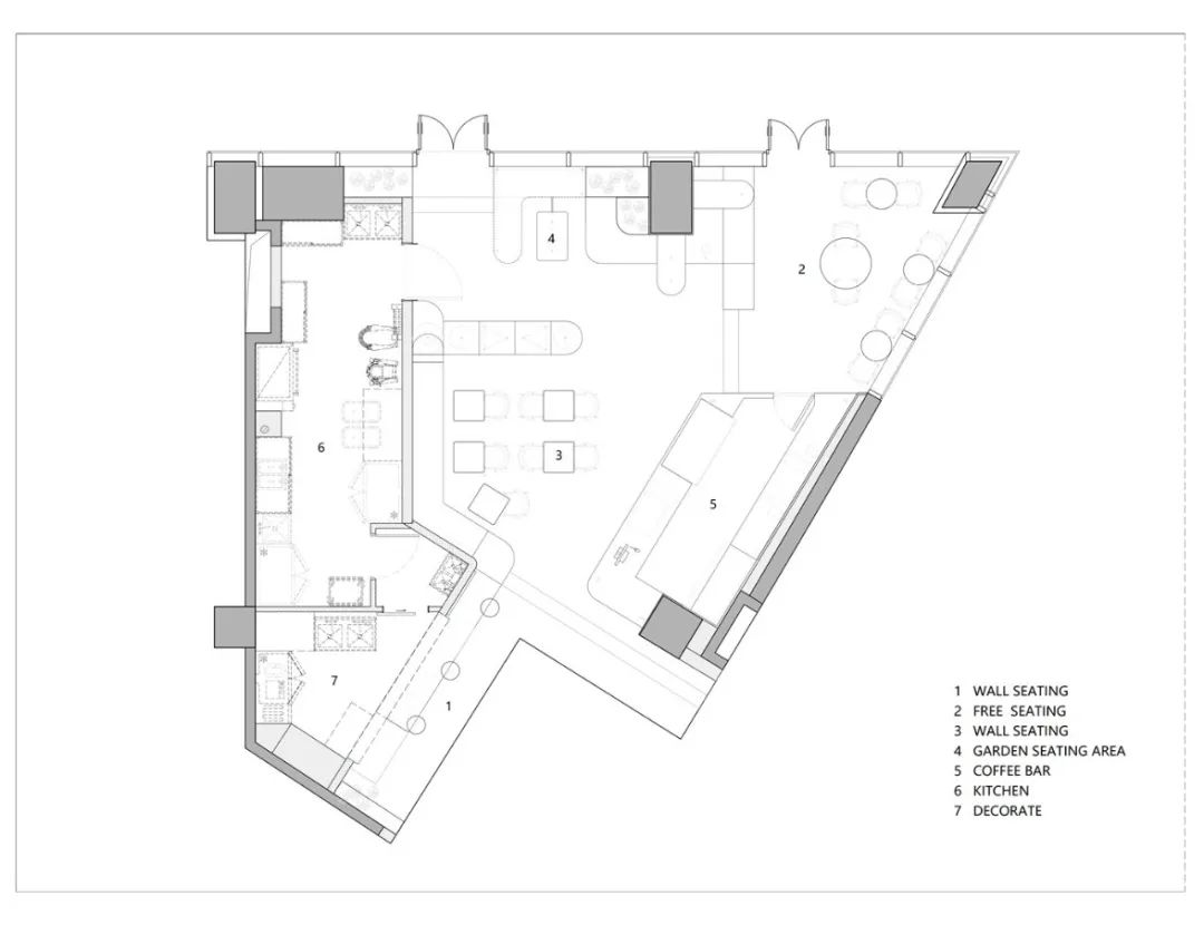 上海 110㎡甜品餐厅打造梦幻花园空间-16