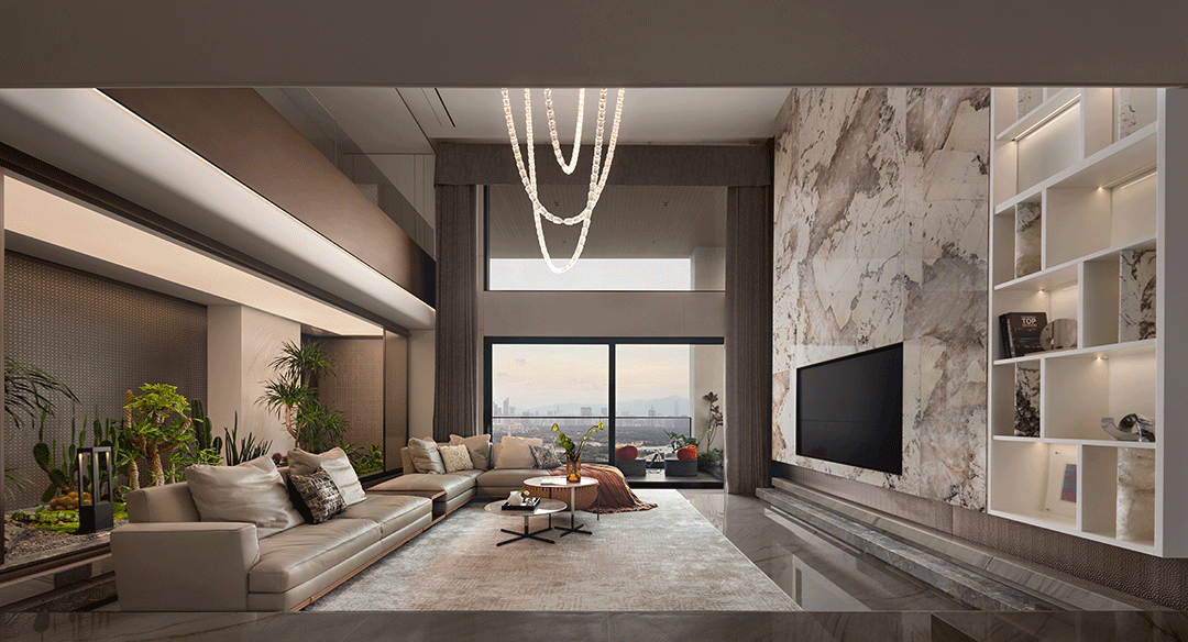 香蜜湖一号私宅丨中国深圳丨佰利室内设计-20