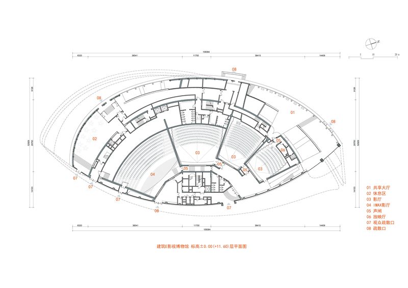福州海峡文化艺术中心——现代主义建筑的茉莉花语-66