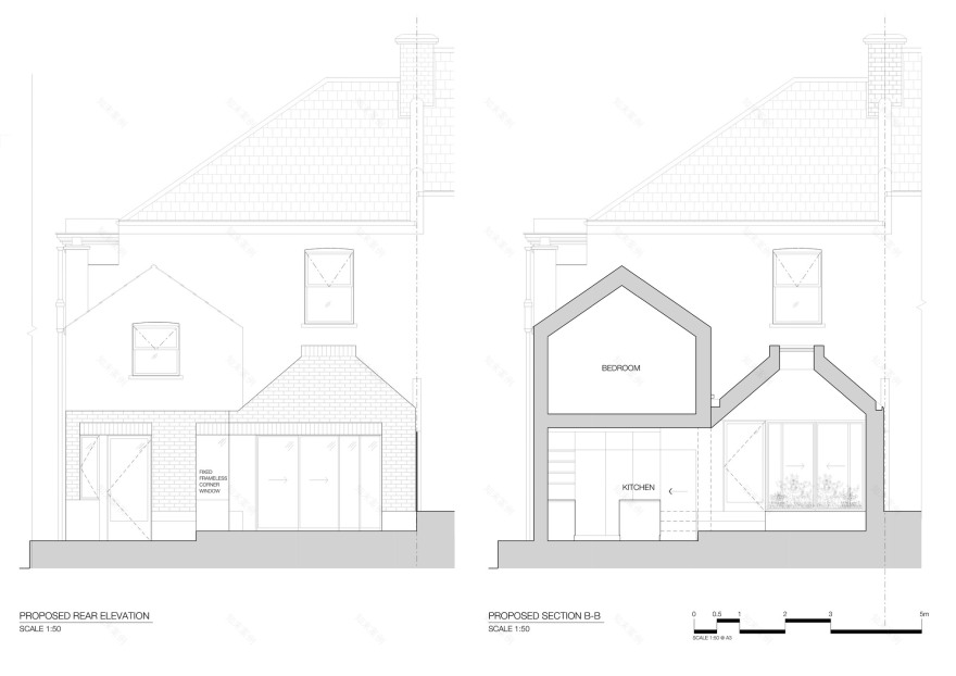 Harefield Road East House / Gruff-36