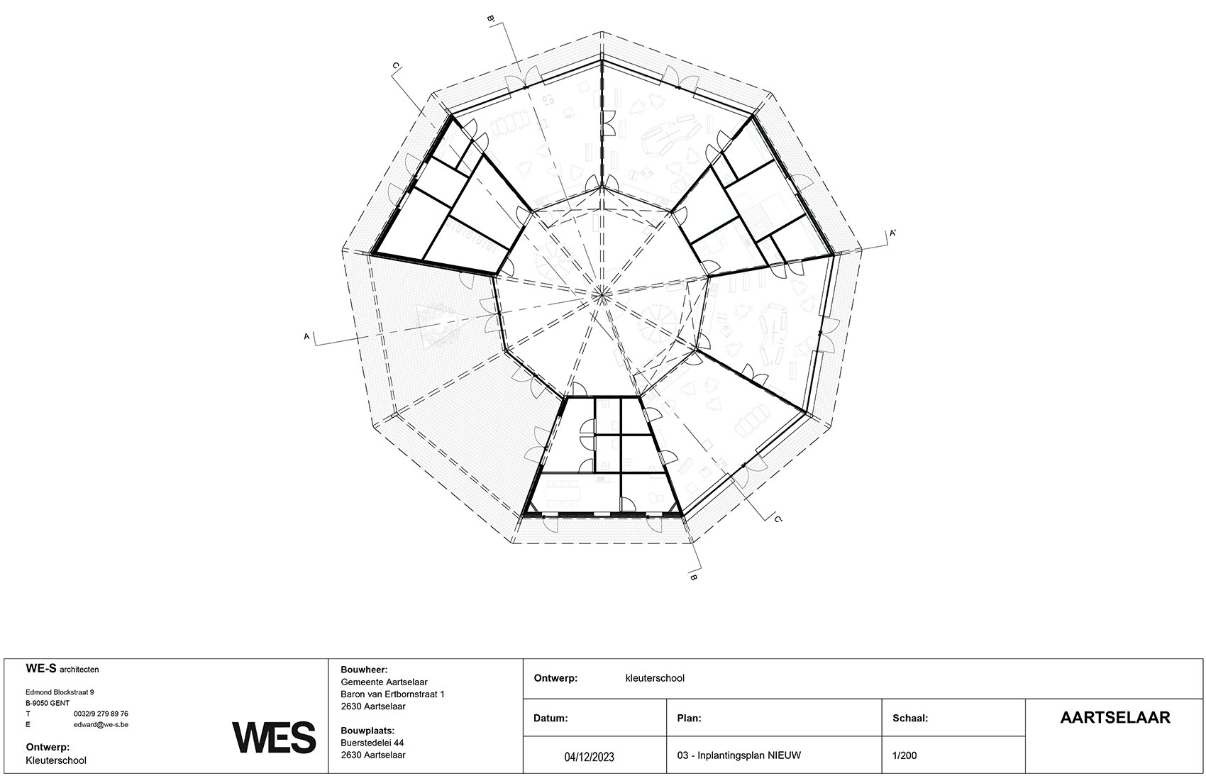 Aartselaar 幼儿园丨比利时丨WES architects-37