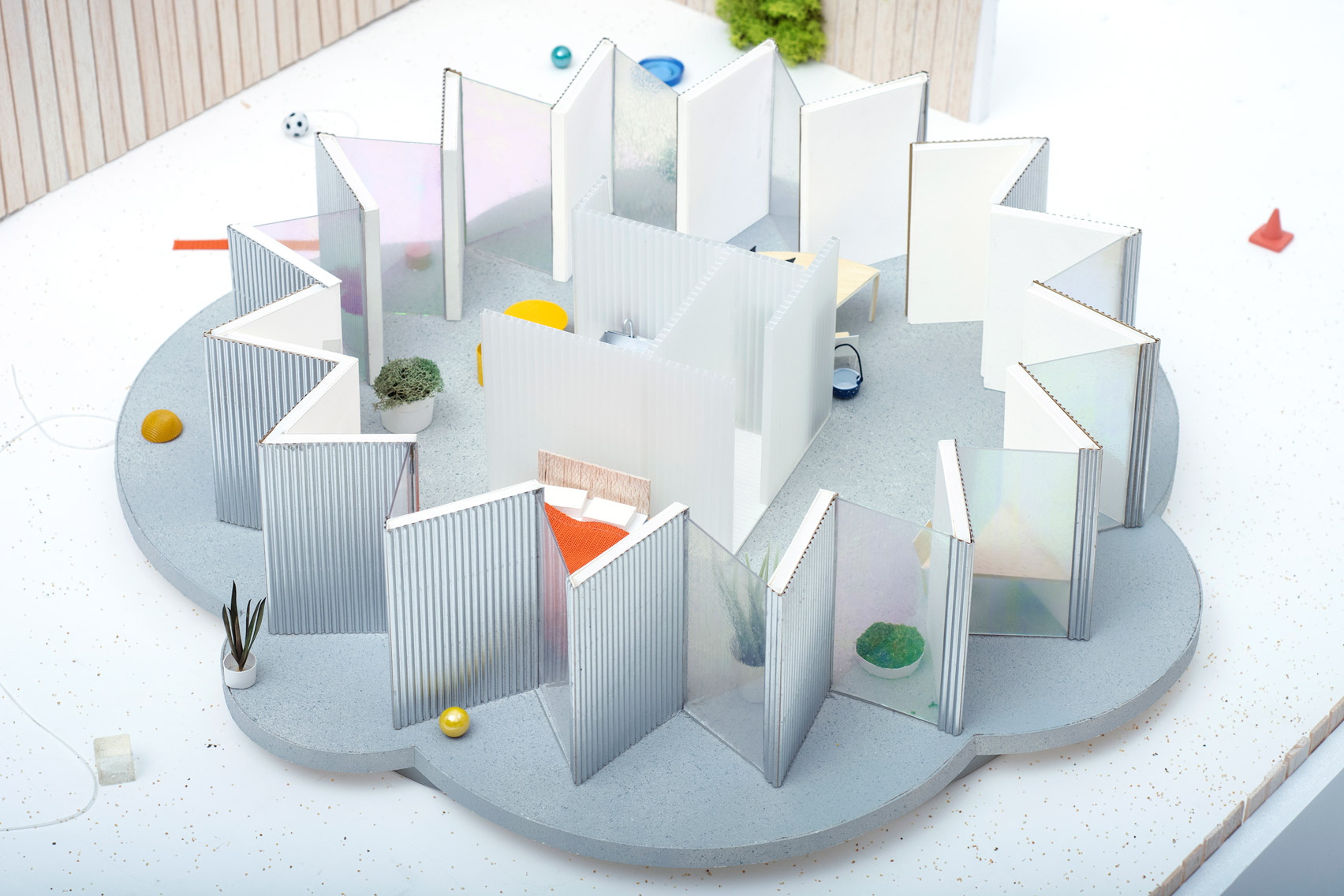 洛杉矶花形预制 backyard home-27