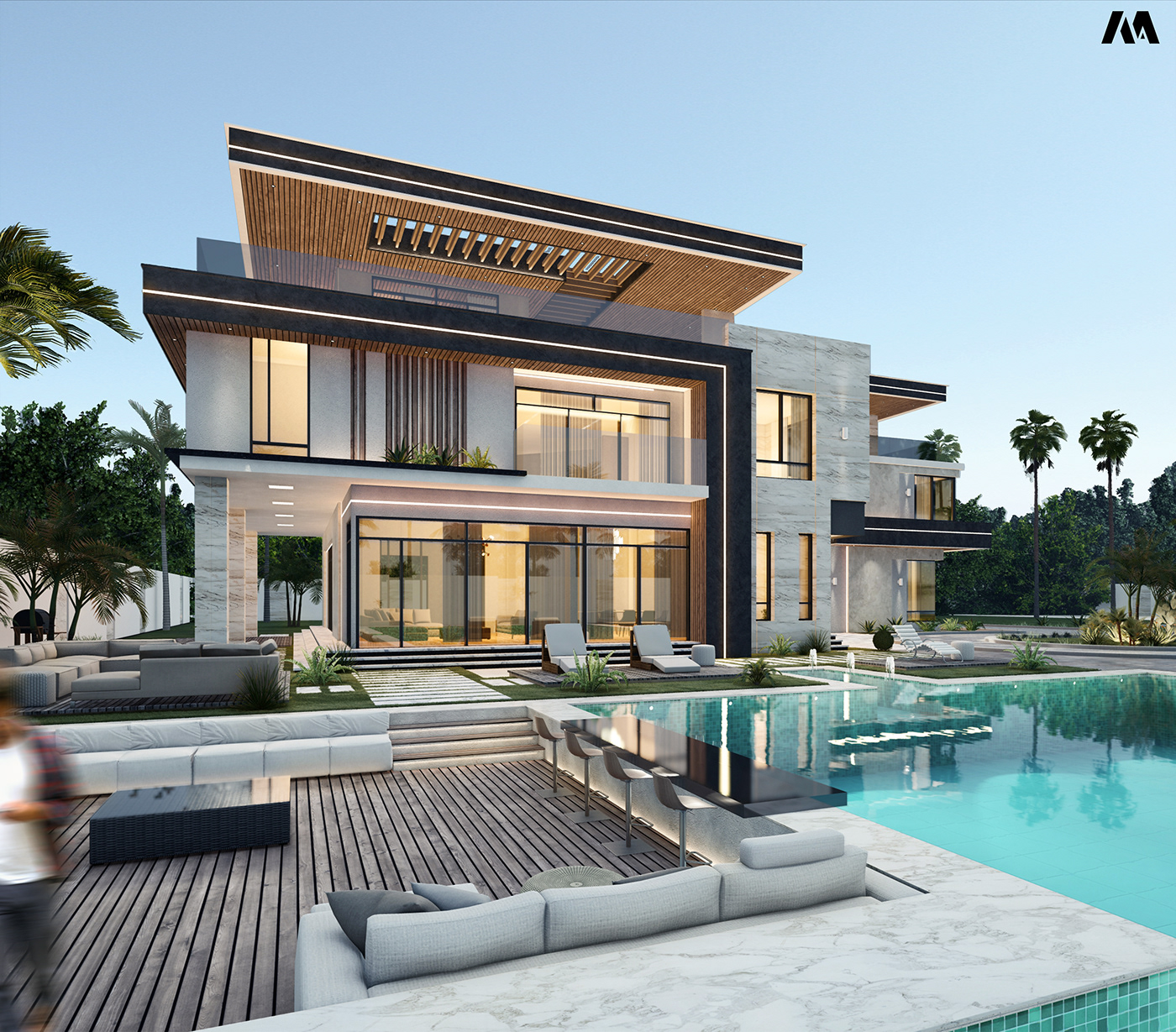 Anastasiya Gushchina丨别墅建筑丨Obour Villa-5