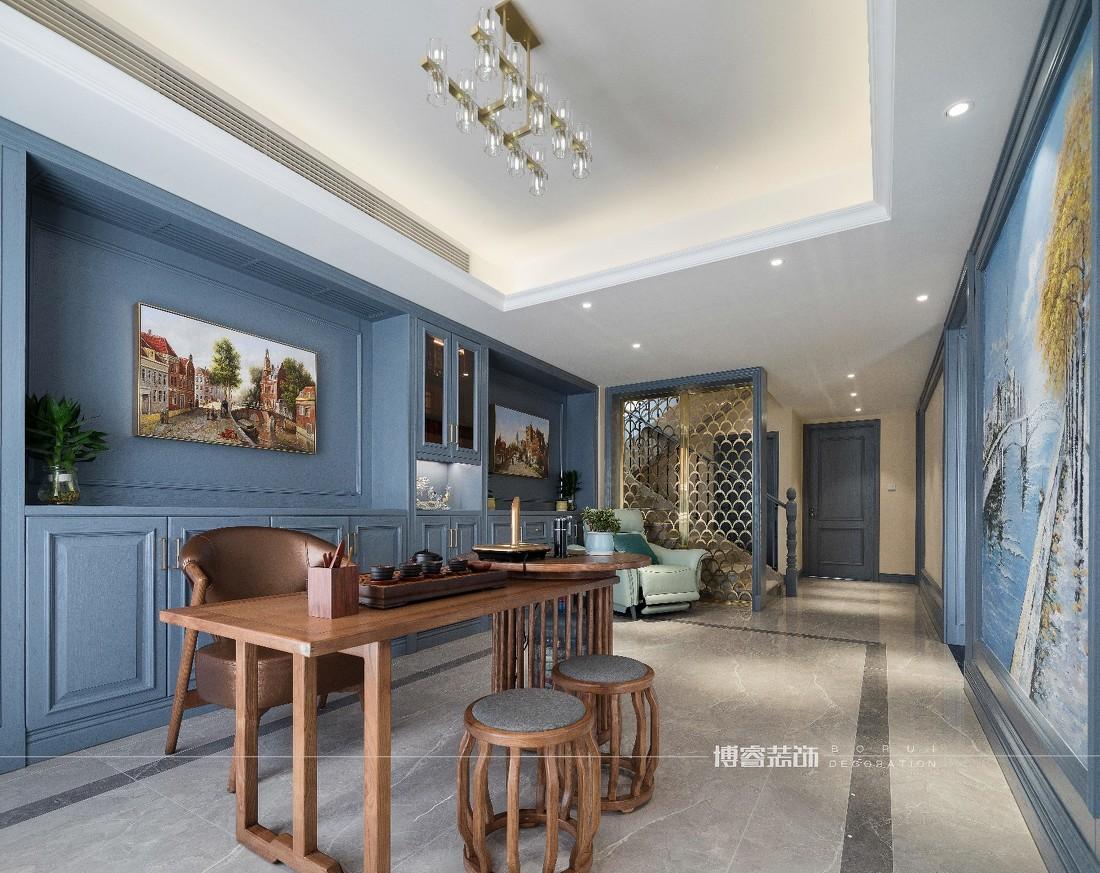 博睿设计丨别墅美式风格,纯粹美学,懂你更懂生活!-20