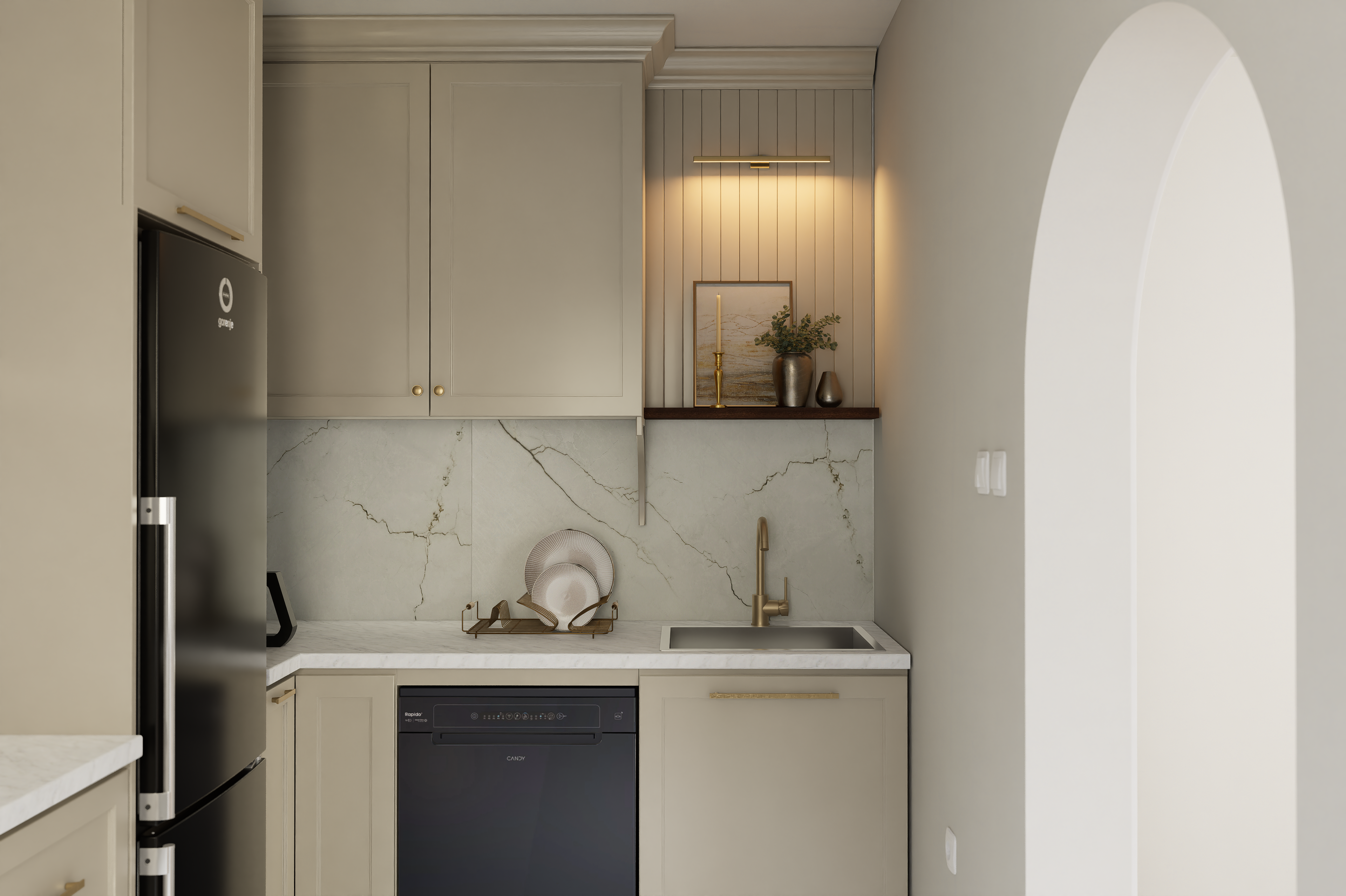 Classic Kitchen Area-1