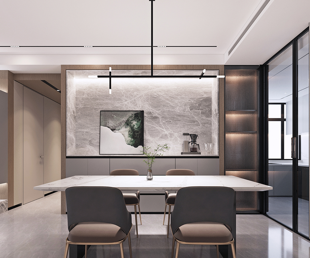 简筑· 生活本真惬意空间：珠江帝景家装设计-3