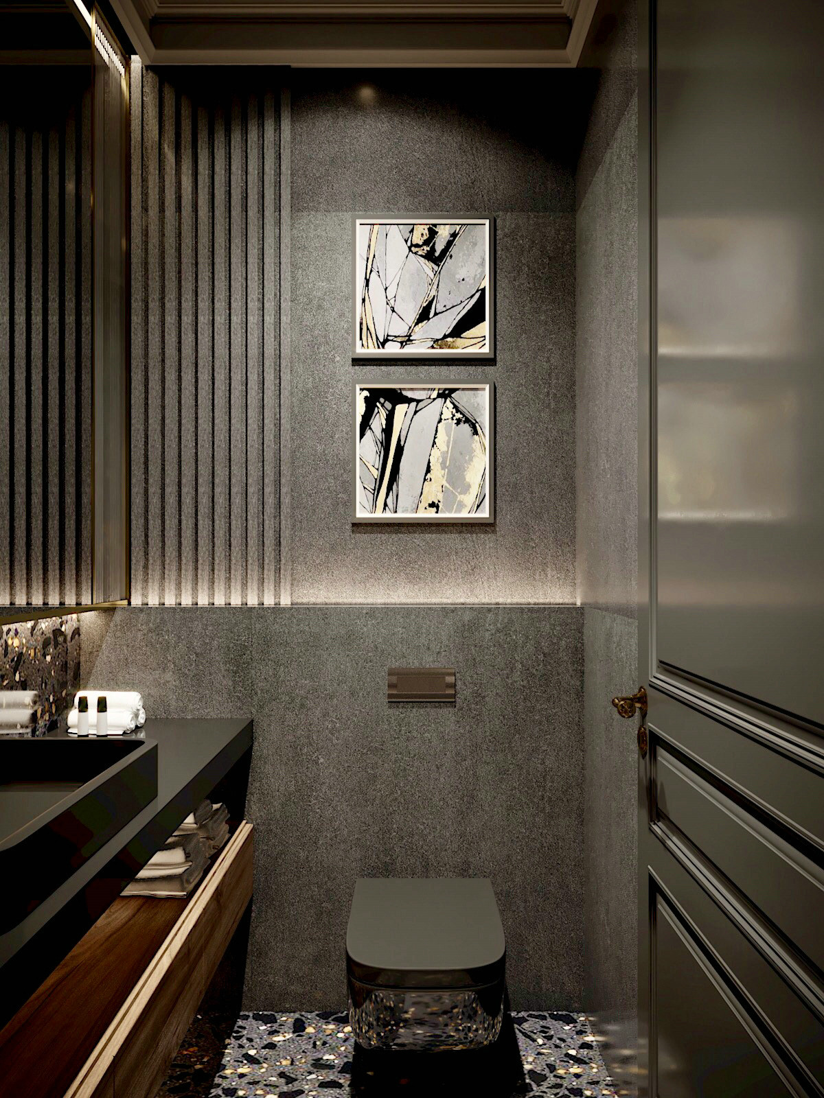 欧式居所，色彩斑斓的生活空间-26