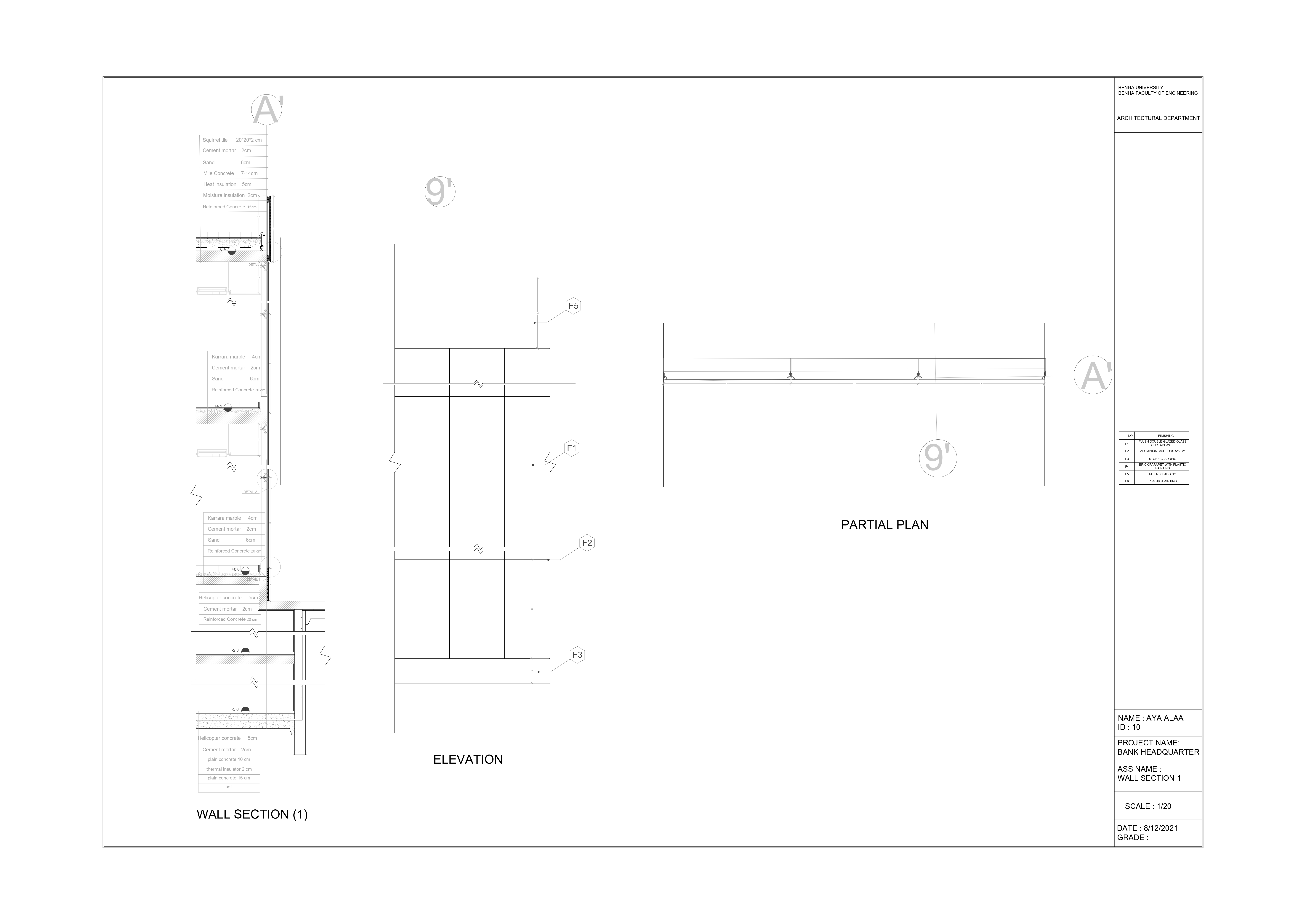 Bank Headquarter - working drawing-17