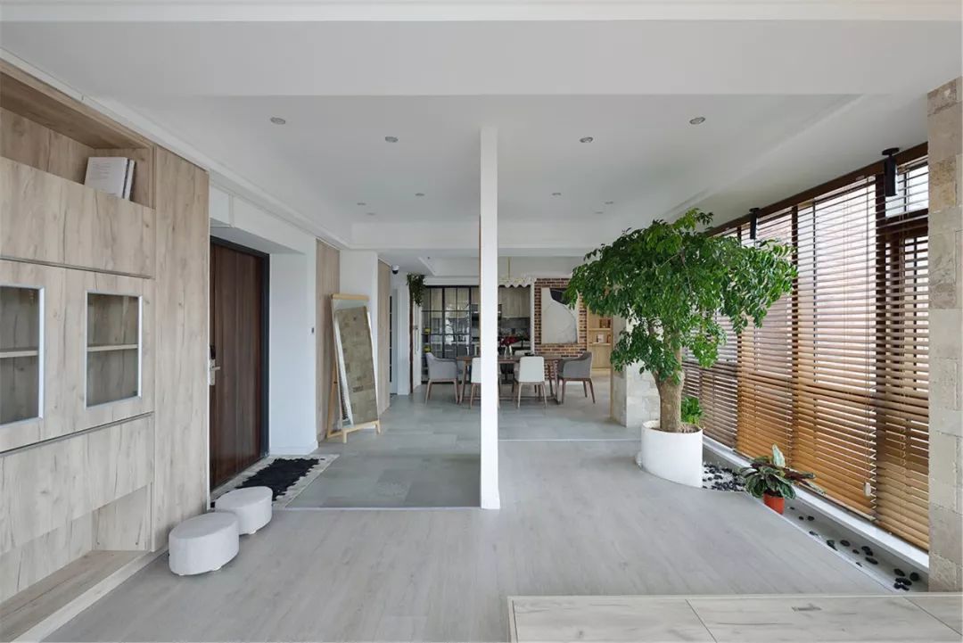 130㎡自然风复式  城市空间设计-14