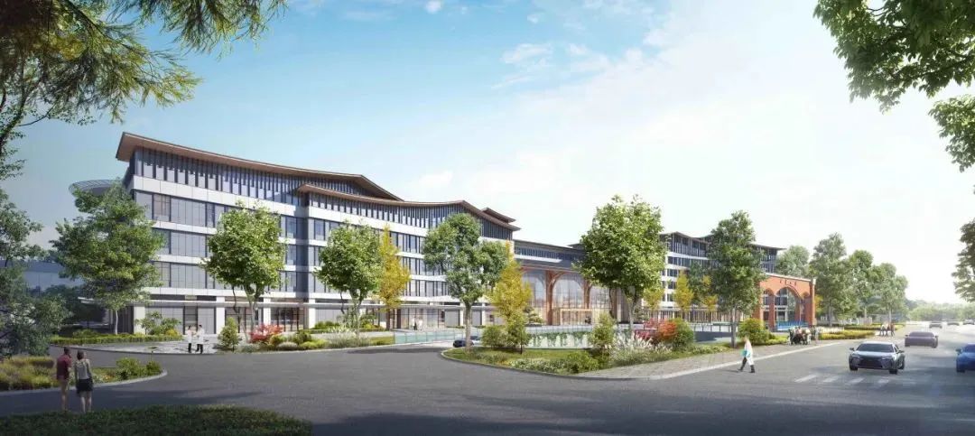 打造国家级区域医疗中心丨华建集团华东院原创设计的浙大医学院附属第二医院嘉兴医院(国家区域医疗中心)实现结构封顶-29