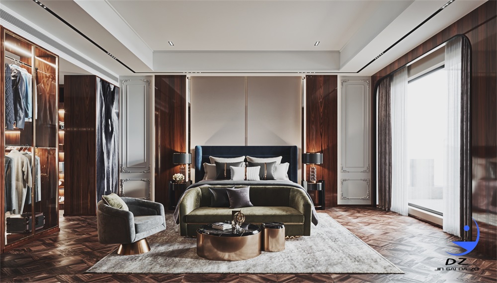 现代轻奢平层设计-5