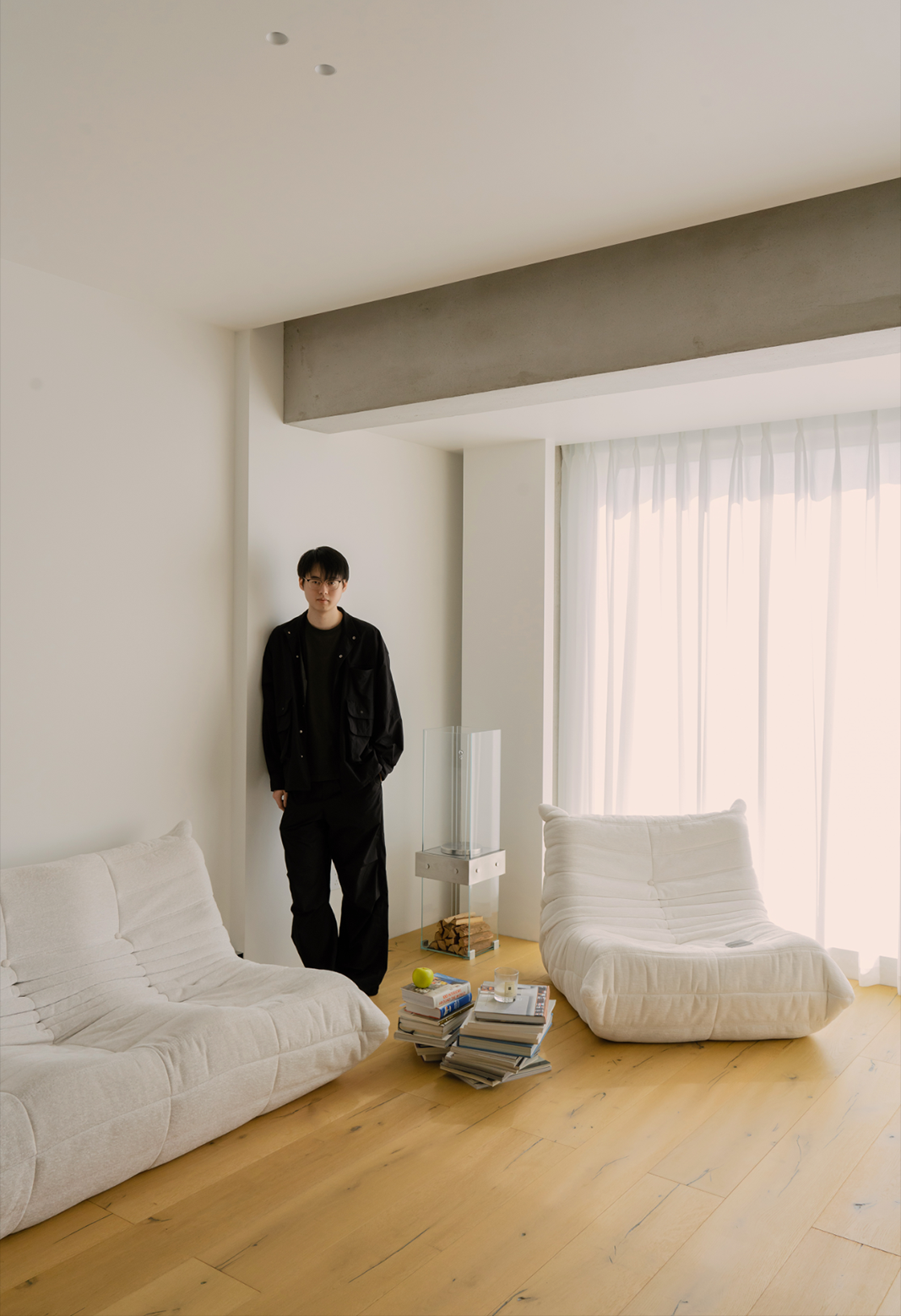 福建00后设计师为业主打造72㎡一人居极简私宅丨中国龙岩丨向内建立-52