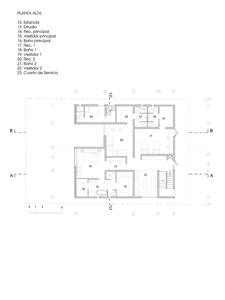 墨西哥 B114 家庭住宅改造-31