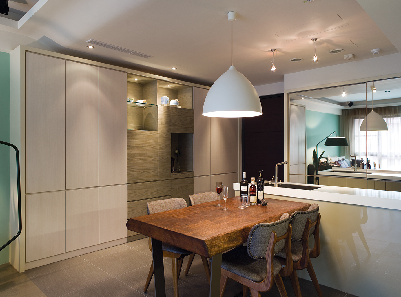 豪华别墅 现代风格现代 台北涵碧園周公館-12