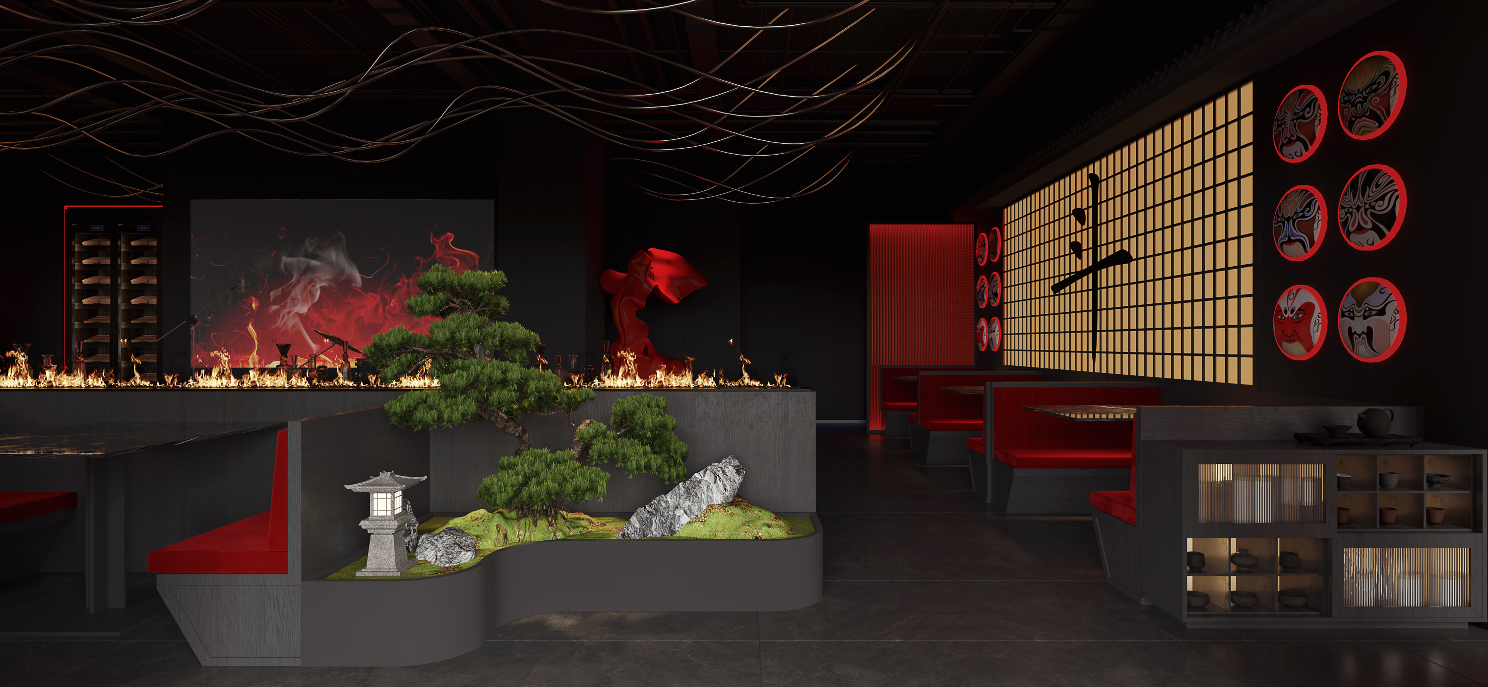 商装的开始火锅店国潮音乐串吧-7