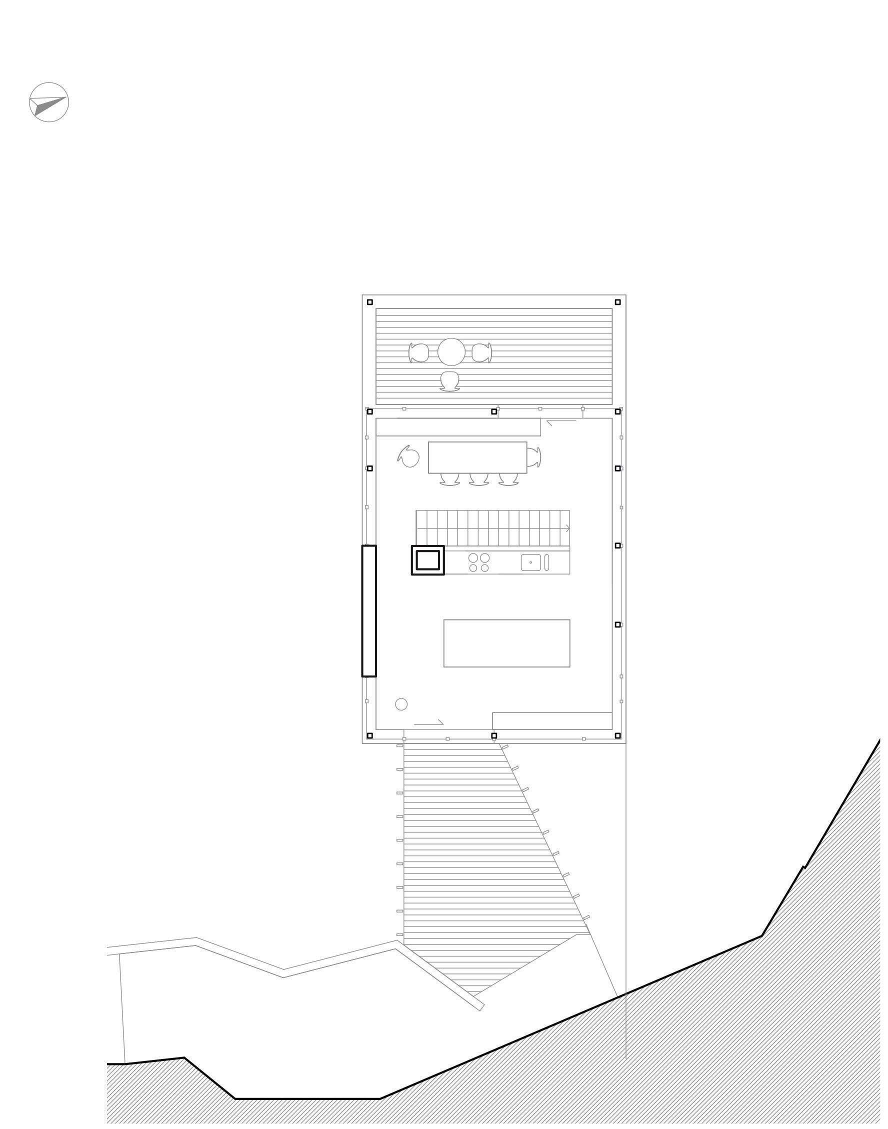 挪威别墅设计,岩石与玻璃的现代演绎-26