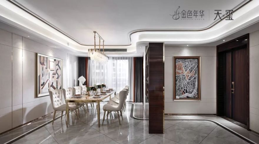 家居设计丨中山金色年华·天玺,奢雅无止境-25