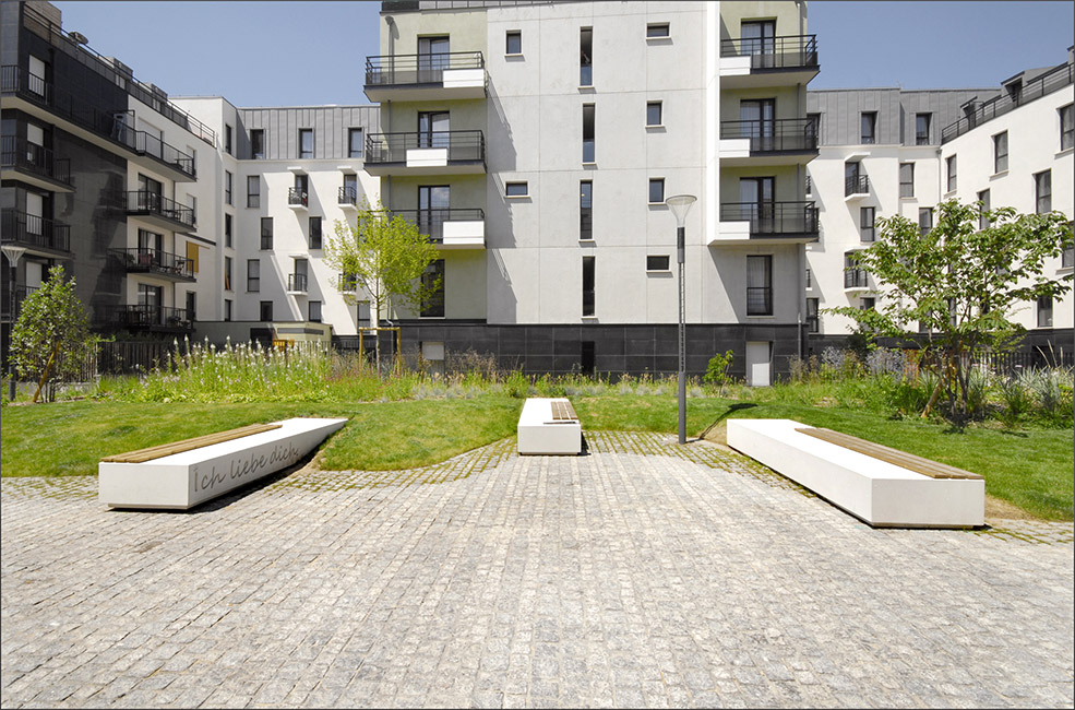 法国巴黎 Allée de Berlin Spandau 人行通道景观设计-6