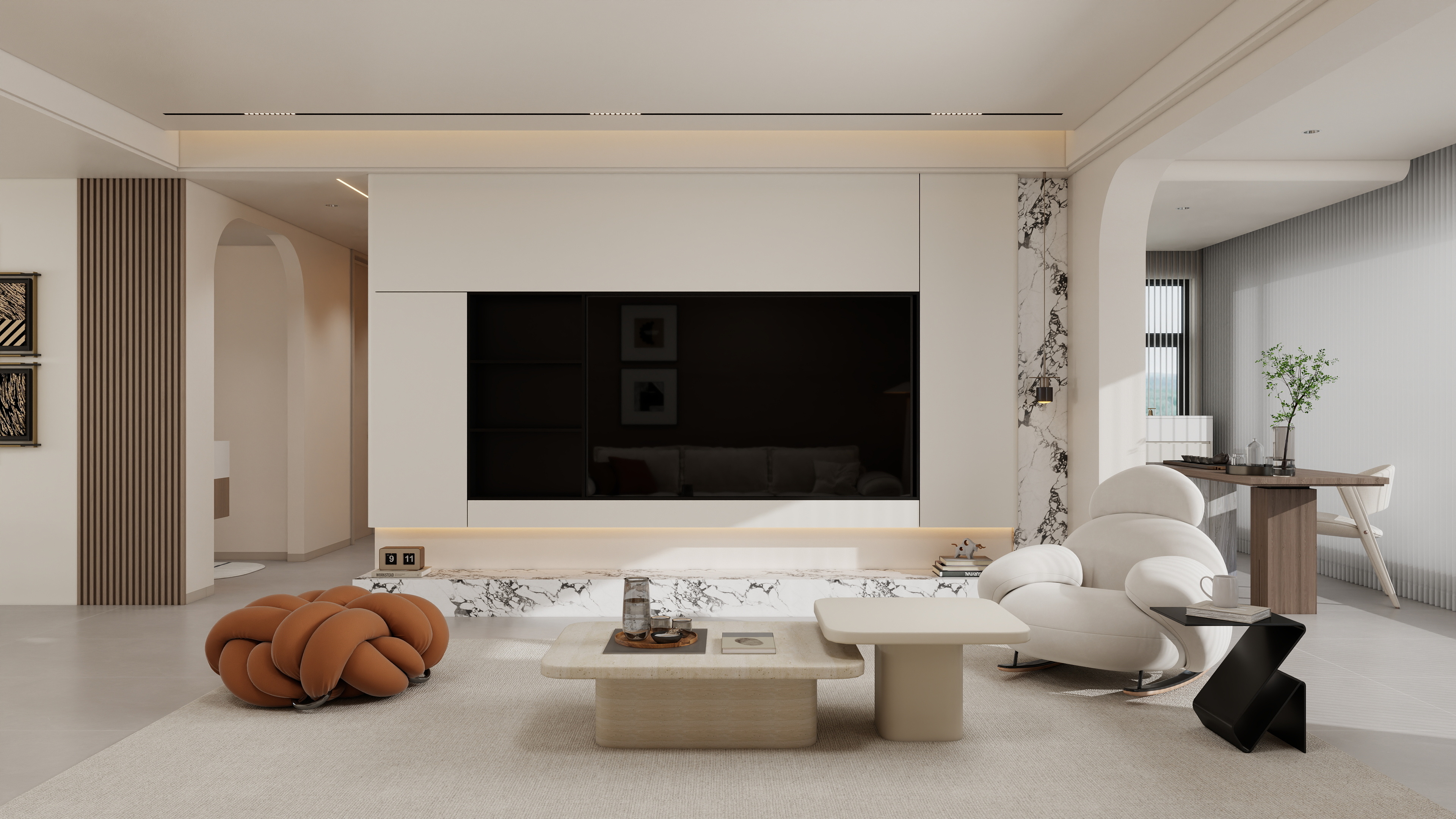 现代简约风·白云之星陈女士家装修丨中国广州-16