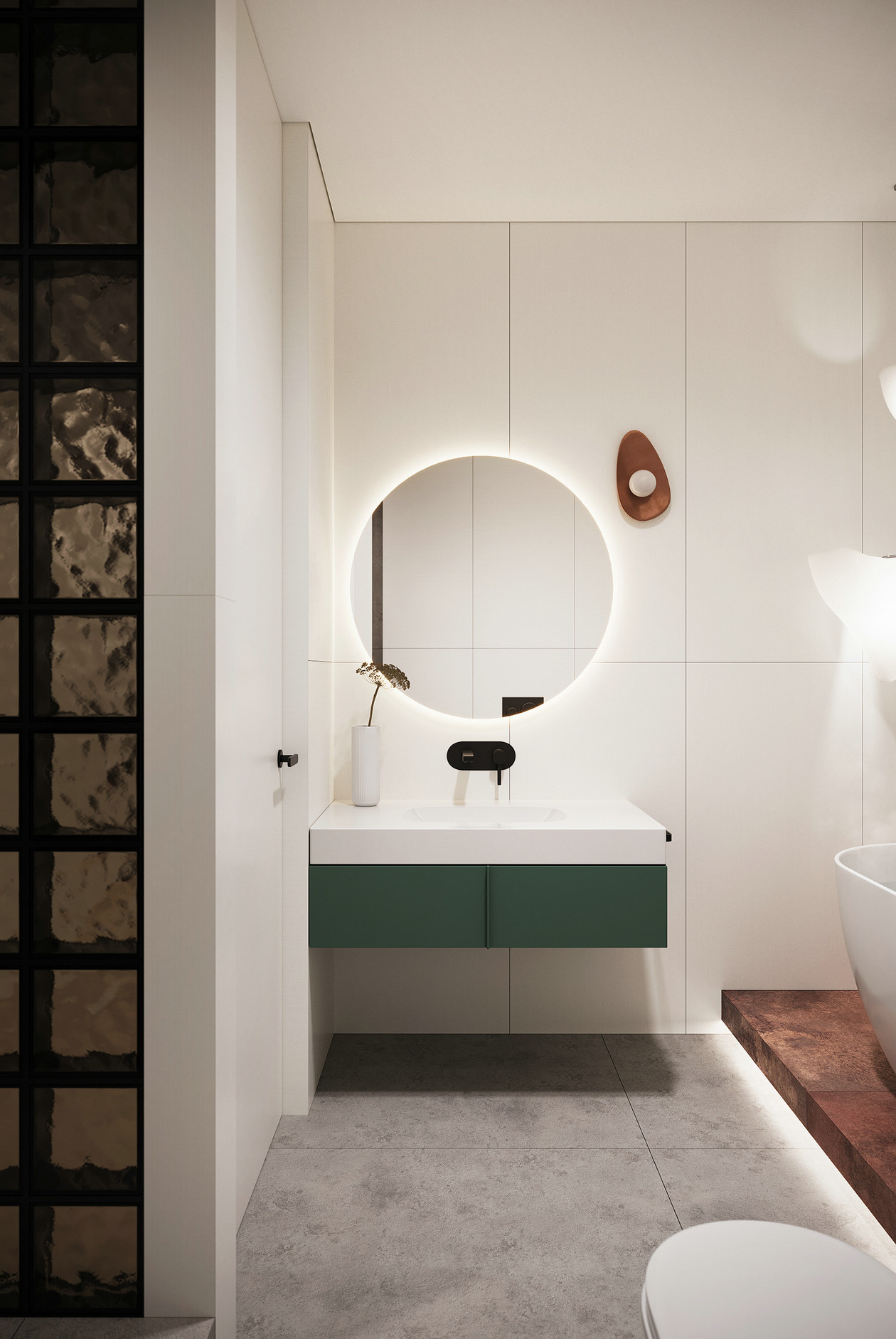 原木+橘色 室内设计-19