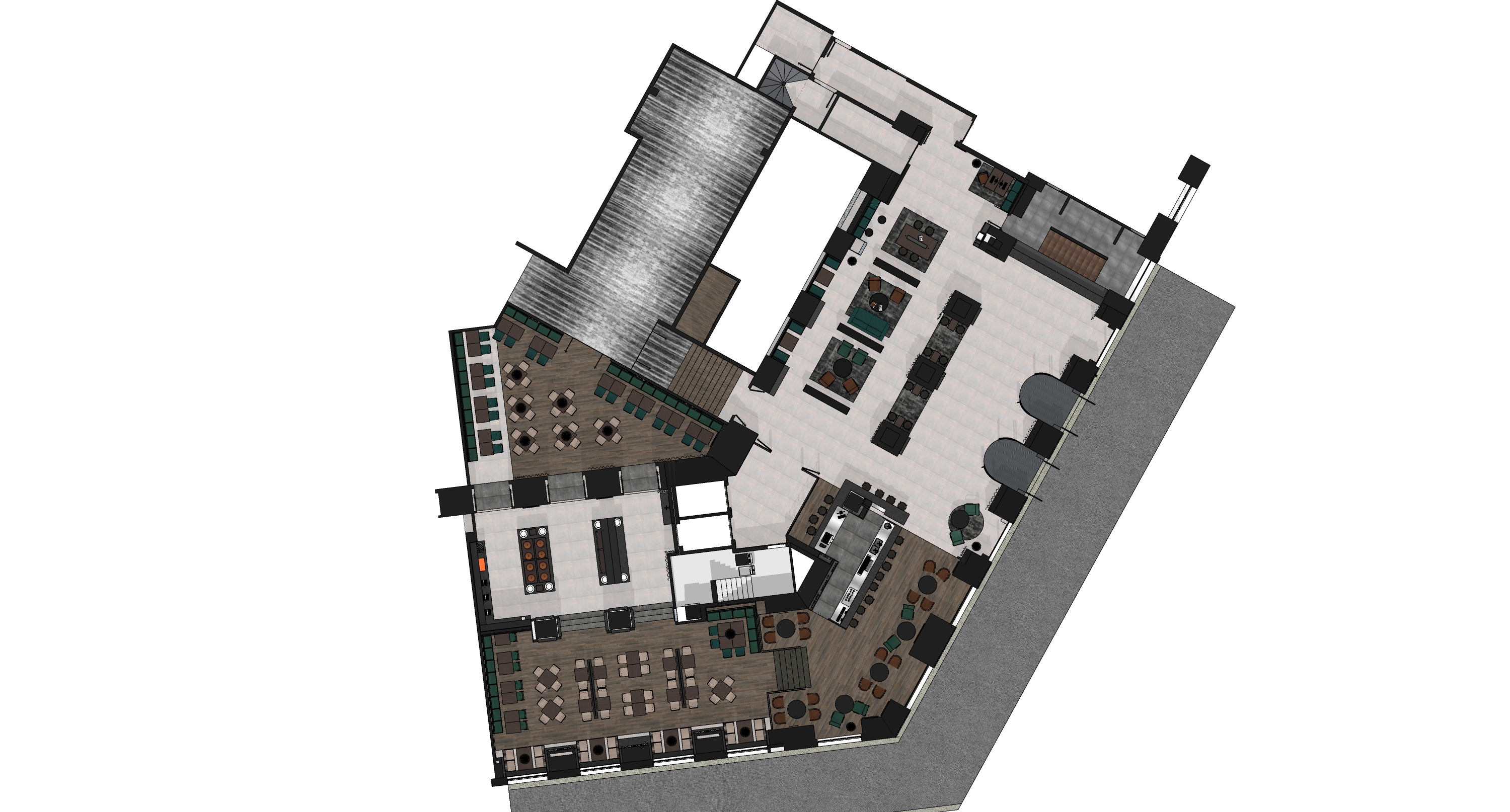 Hermitage Hotel Prague 酒店地面层改造丨意大利布拉丨IBA-20