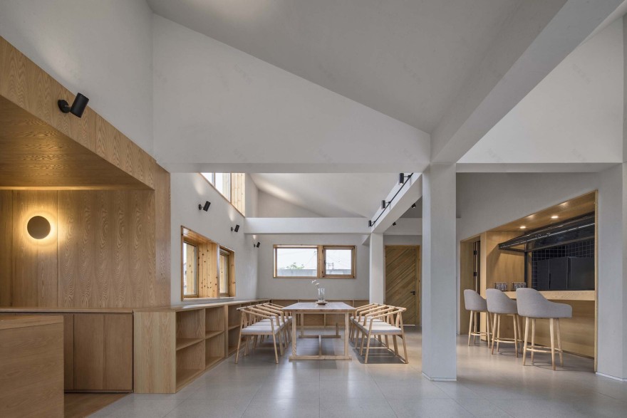 折叠式屋顶庭院住宅丨中国北京丨MAT Office-49