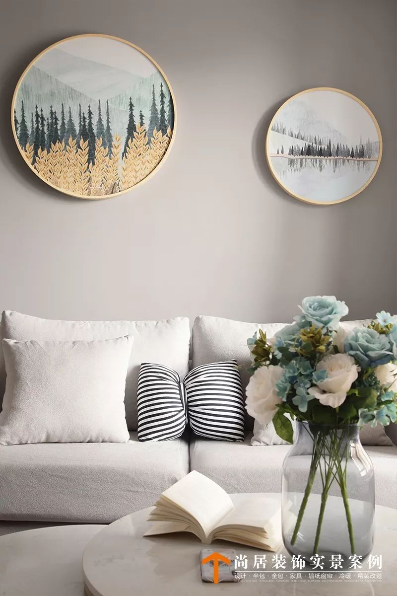 85㎡北欧风中海桃源里，小户型大设计！-27