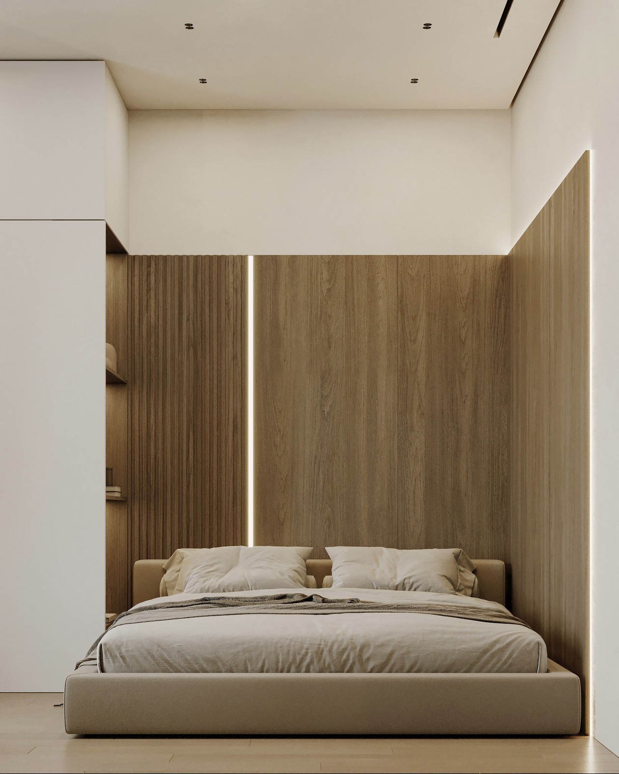 100㎡简约风住宅设计-23