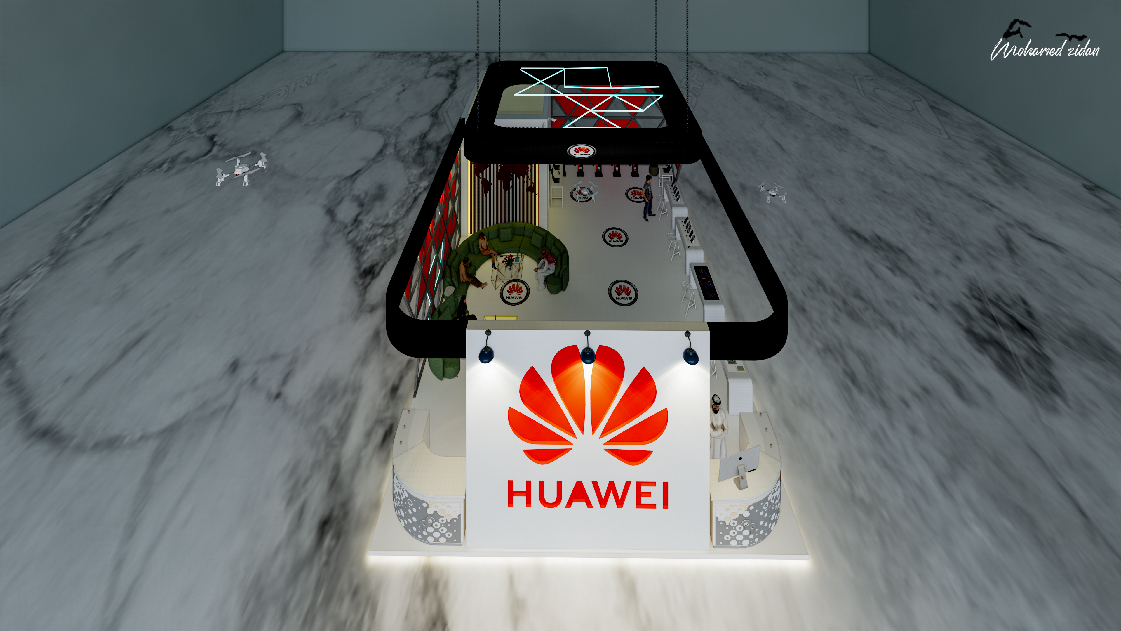 华为展览丨沙特阿拉伯丨Mohamed Zidan-10