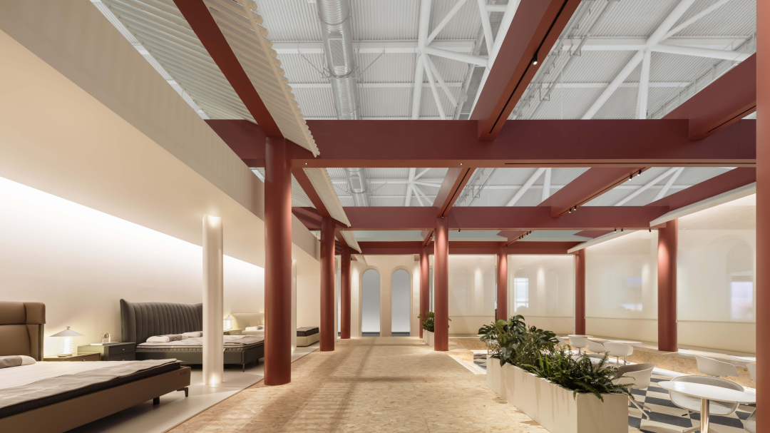 深圳家居设计周美国蕾丝床垫展馆丨中国深圳丨广州简美设计-48