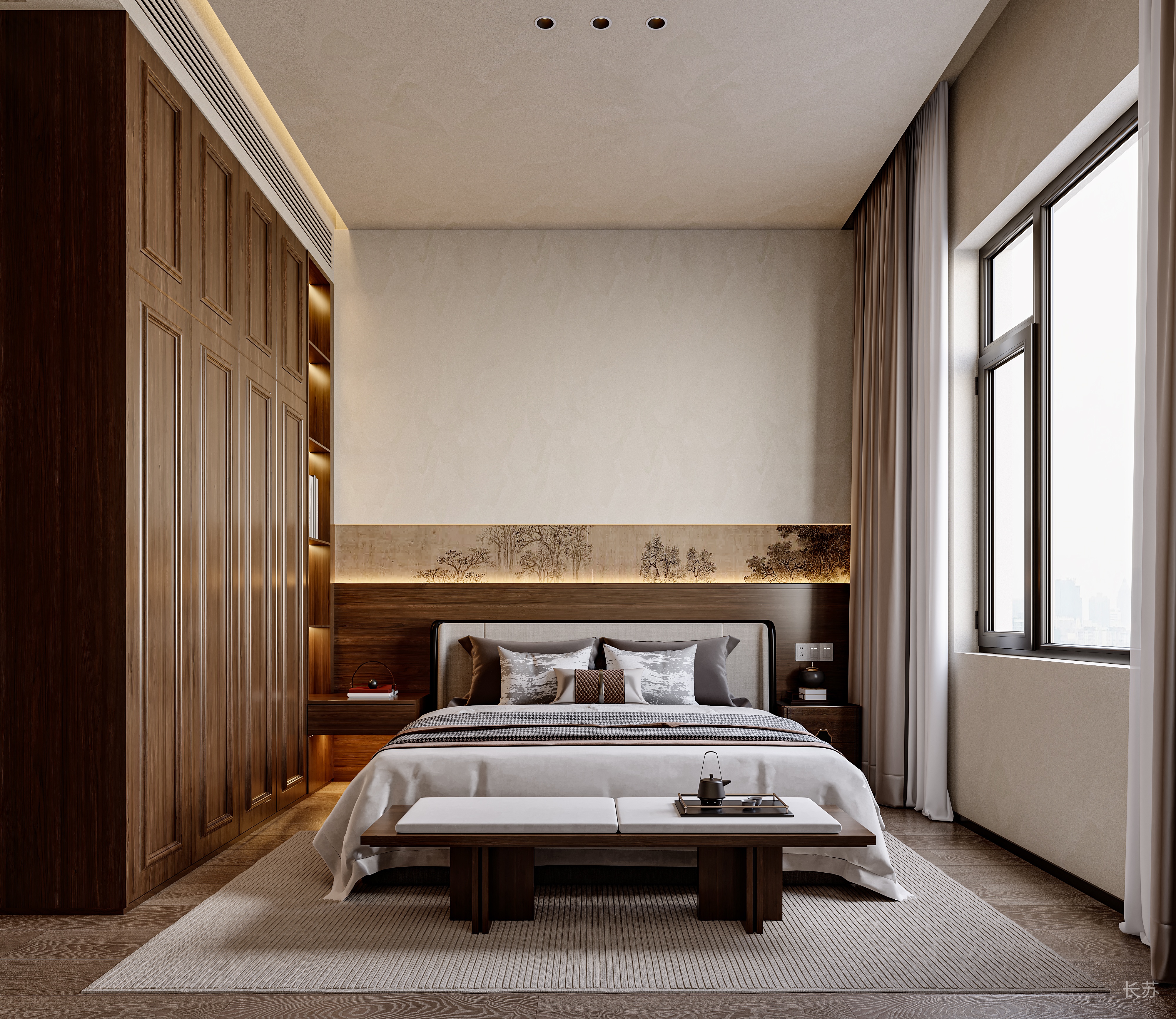 现代中式设计，东方雅韵，时光静流~-4