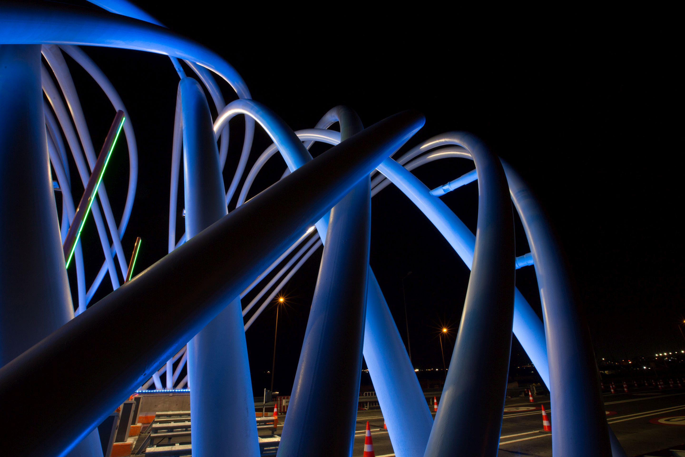 eurasia tunnel igate toll plaza structure and architectural lighting-0