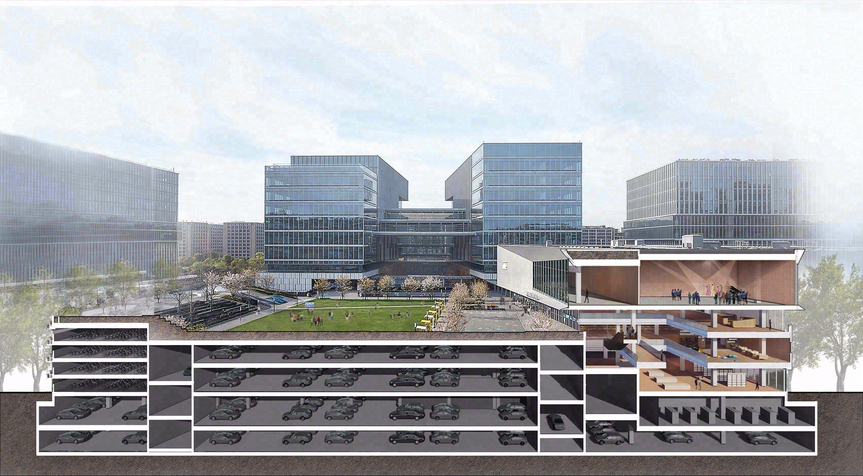 杭州万科天空之城中区丨中国杭州丨上海都设营造建筑设计事务所有限公司-55