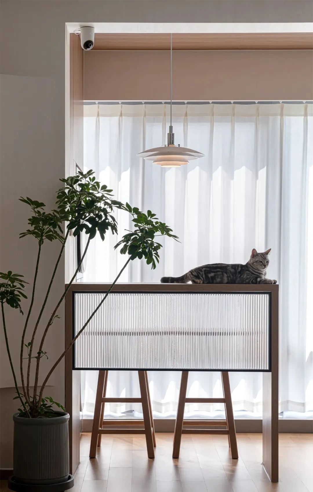 嘉致峰原木风私宅丨铭棠空间&黎铭设计-0