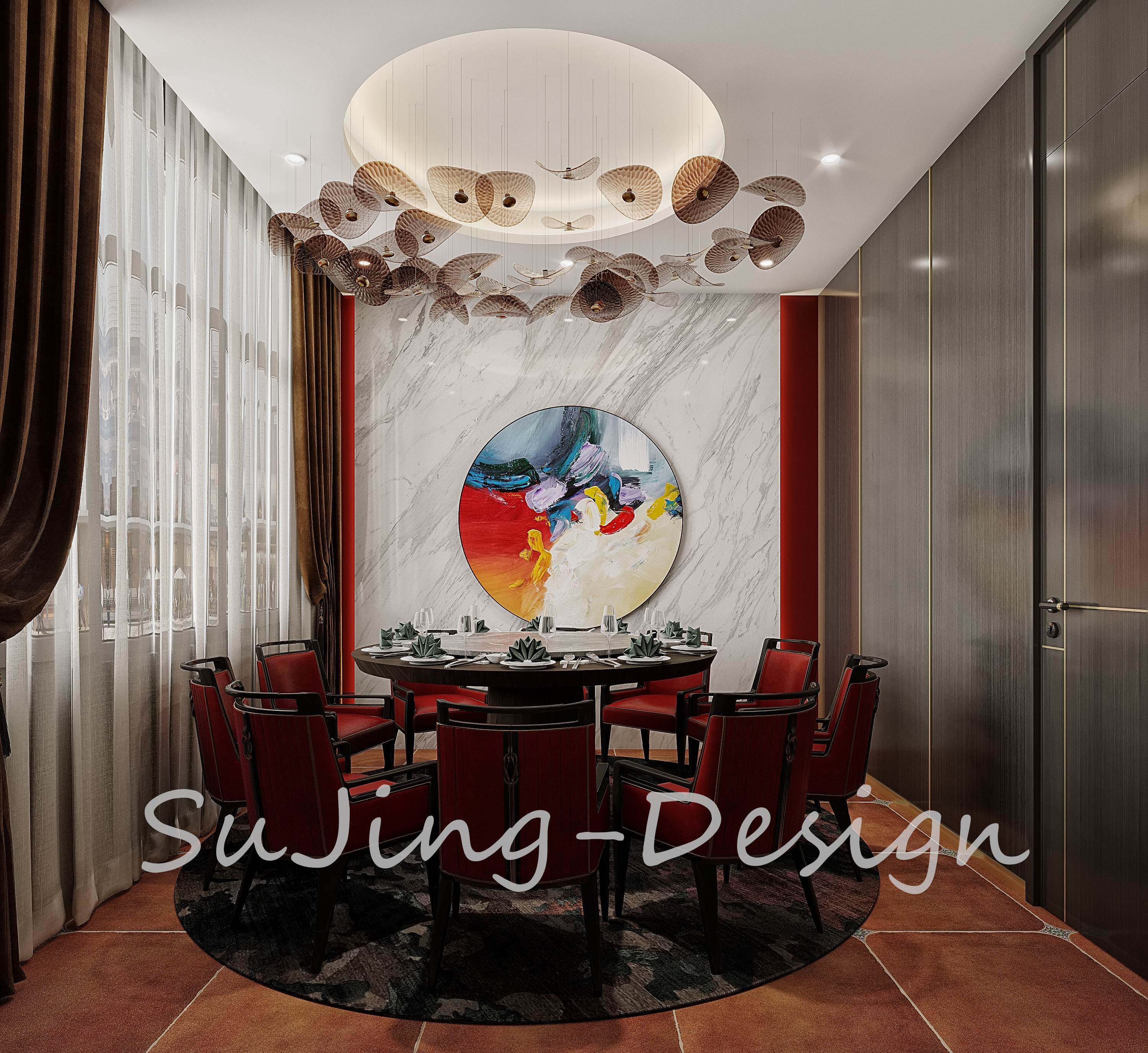 时空折叠的餐饮叙事——中餐厅设计案例-2