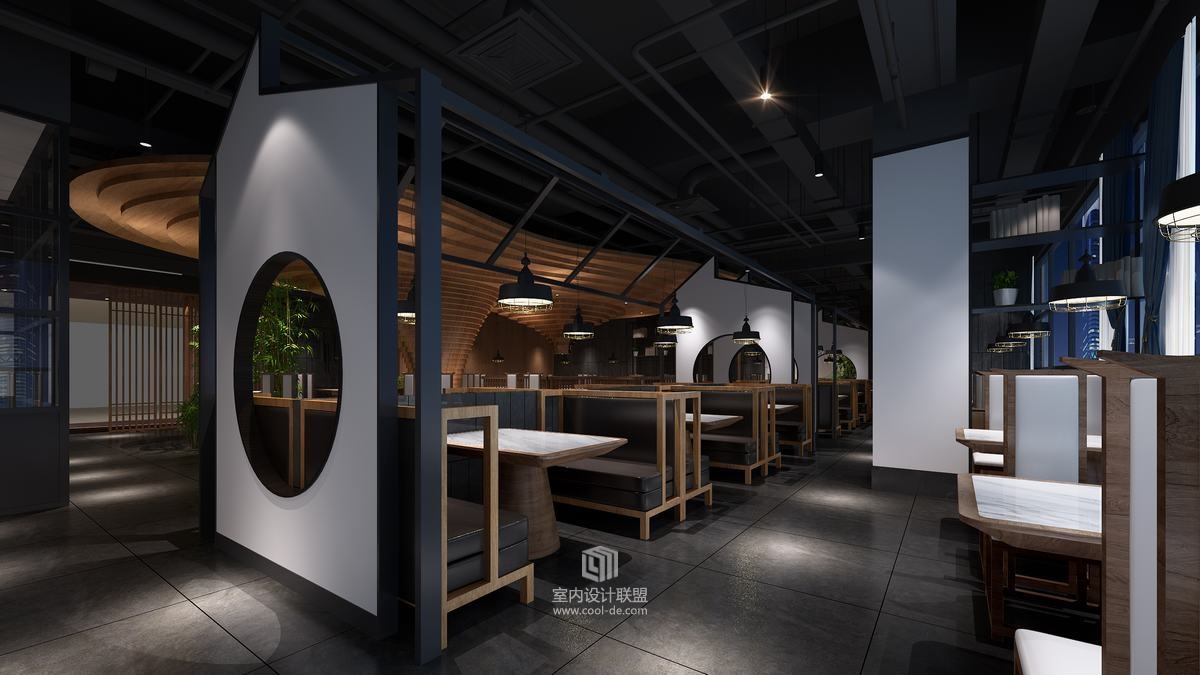 山鸟空间设计--合生广场香天下餐厅-9