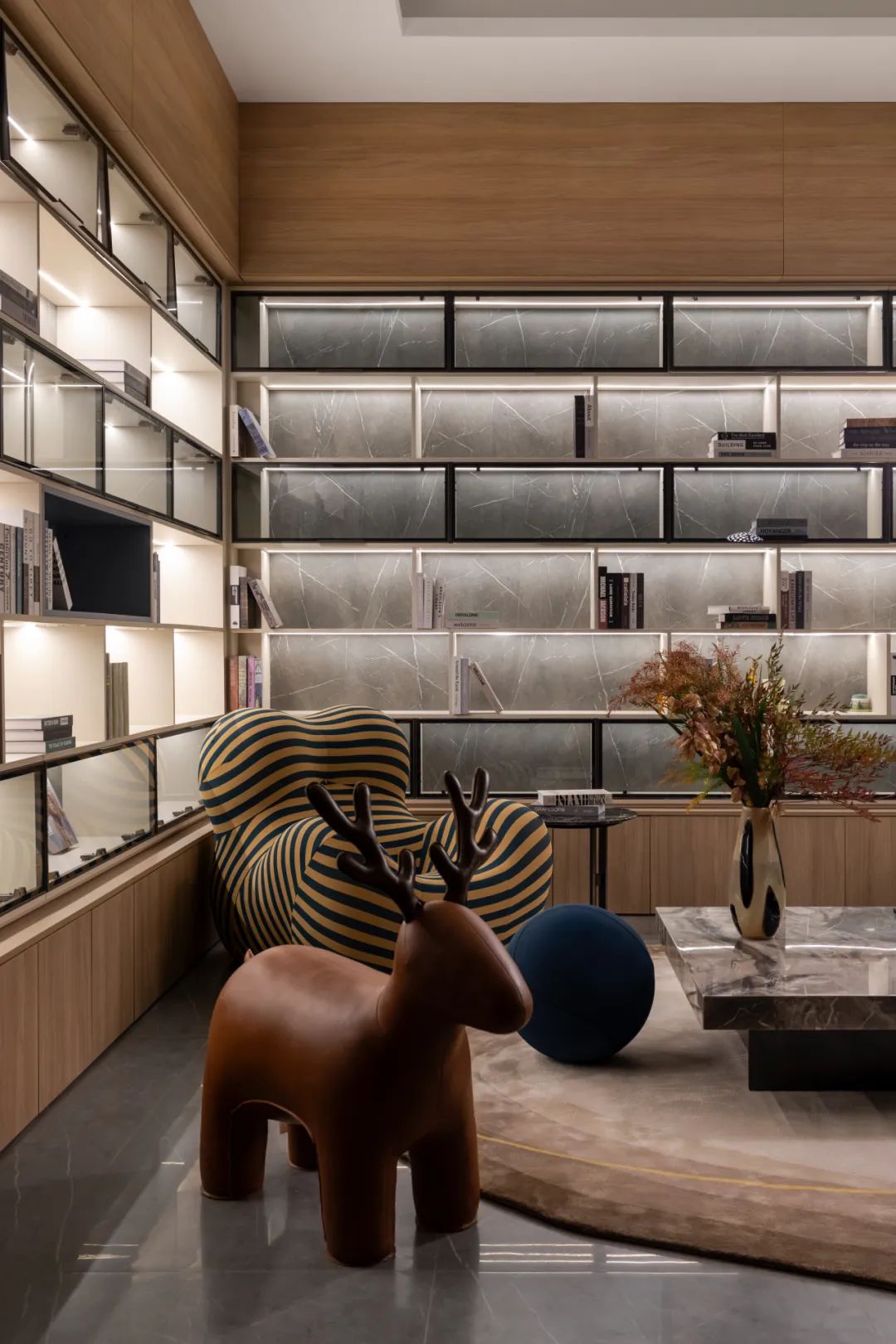 北京现代别墅 · 自然优雅的空间探索丨中国北京丨璞石建筑空间 Pushdesign-58