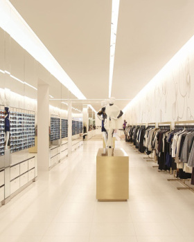 美国 Saks 高端商店奢华设计