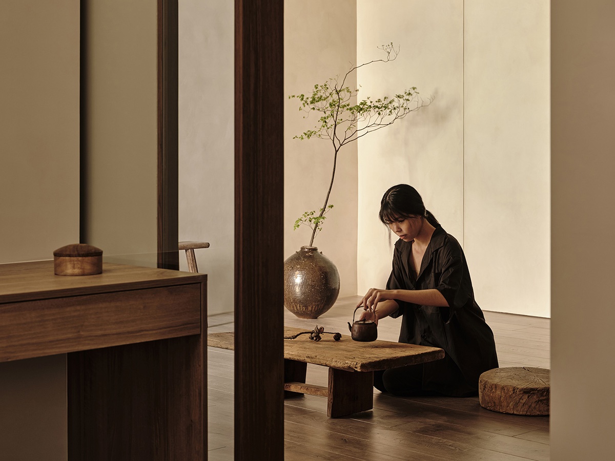 《物哀》· 台北 85 平微光侘寂古朴宅丨中国台北丨参拾柒号室内设计-5