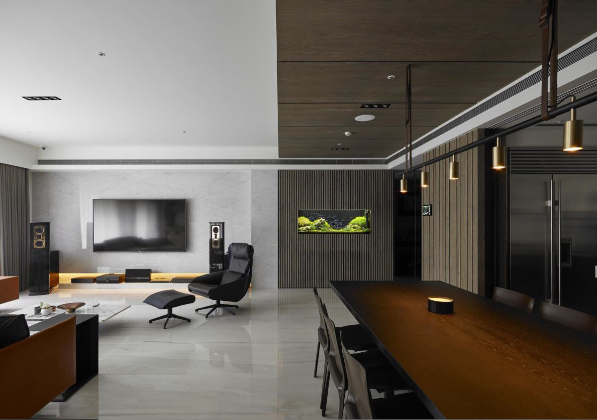 171㎡休闲风大宅  尚艺室内设计-3