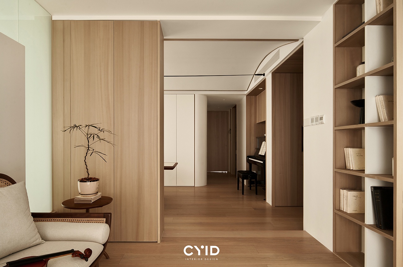 木色悦己,静若安澜,满载书香气丨中国杭州丨辰佑设计-15