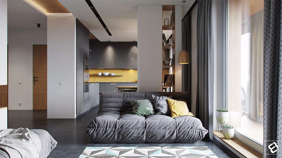 轻工业风 LOFT 住宅设计丨Form8 studio-0