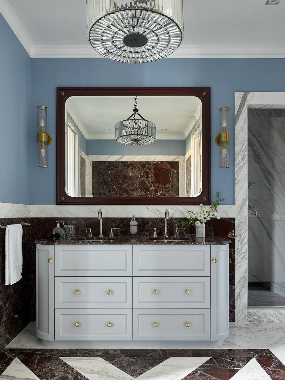 莫斯科370㎡双层公寓设计丨俄罗斯莫斯科丨Decorator N(Natella Mankaeva创立)-39