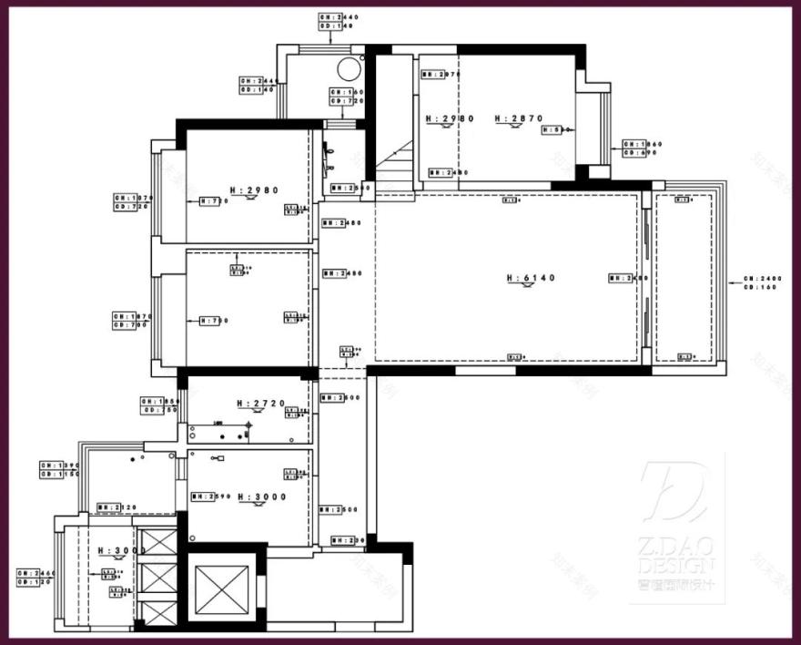 合肥海亮唐宁府 158㎡现代中式复式设计,闲居别庐之美-5