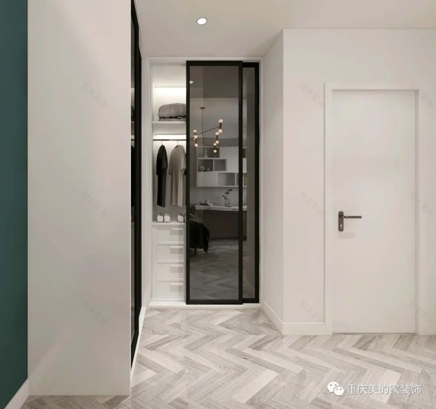 龙湖悠澜 142㎡莫兰迪色暖居,高级感与温馨并存-54