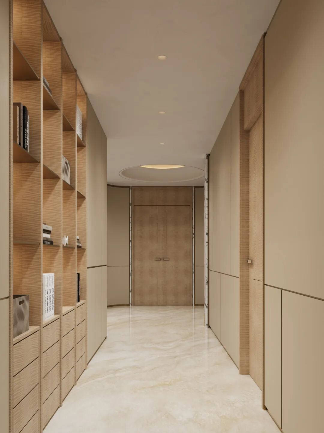 600㎡现代轻奢风丨浏河景苑丨中国湖南丨纵向·空间设计-44