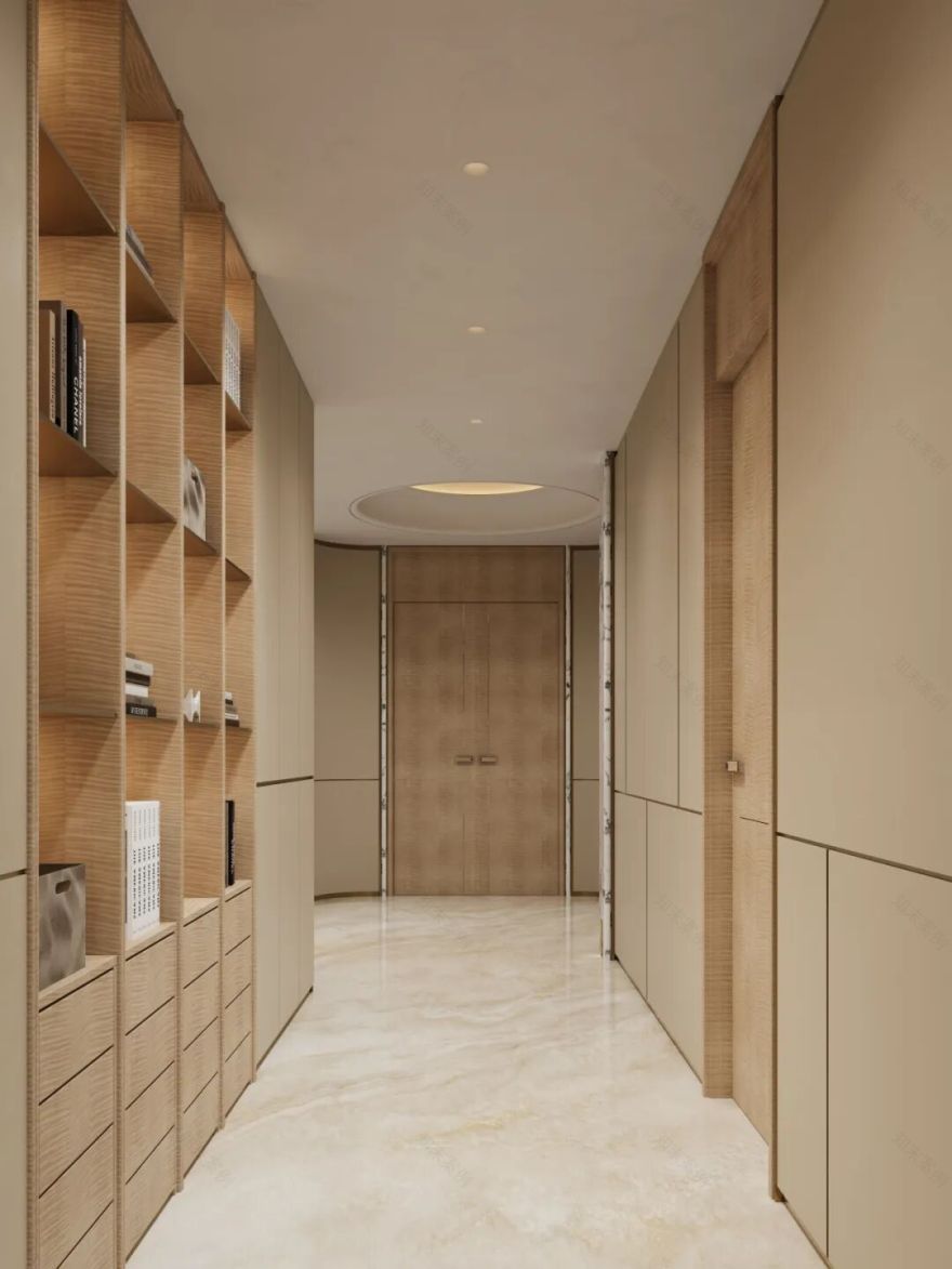 600㎡现代轻奢风丨浏河景苑丨中国湖南丨纵向·空间设计-44